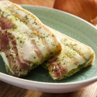 Schweinebauch Bärlauch - 2 Stück ca. 260 g