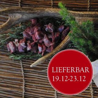 VB Hirschgulasch ca. 750 g nur 19.12.-23.12