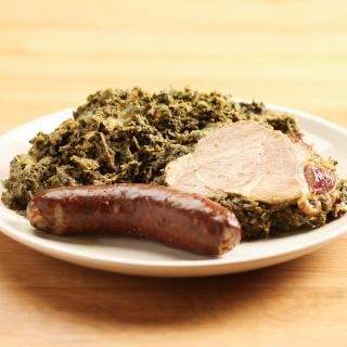 Grünkohl mit Kasseler + Kohlwurst ca. 500 g