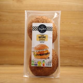 Burger Buns - Hamburger Brötchen mit Sesam 2 Stk.