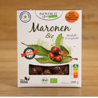 Maronen gekocht und vakuumiert