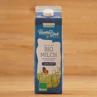 Vollmilch Dehlwes 3,8% 1 L