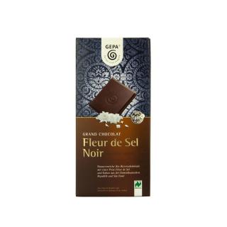 Grand Chocolat - Fleur de Sel Noir, 70% Kakao