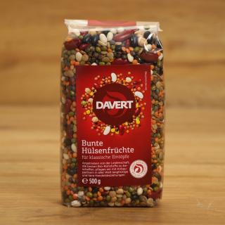 Bunte Hülsenfrüchte