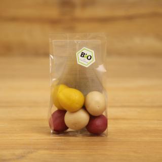 Bunte Marzipan Nascheier