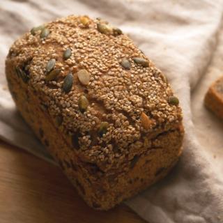 Monatsbrot Februar Dreikornbrot