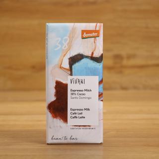 Espresso Milch Kakao Santa Domingo 38 %