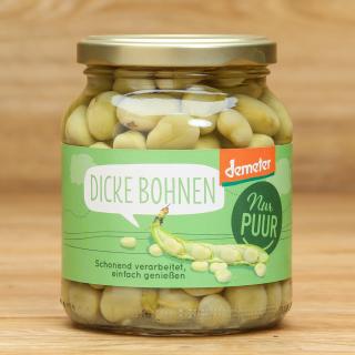 Dicke Bohnen im Glas 350 g