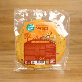 Gemüsewrap mit Möhre u. Kürbis