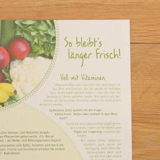 * So bleibts länger frisch - Flyer