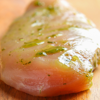 Hähnchenbrustfilet Bärlauch - 1 Stück ca. 160 g