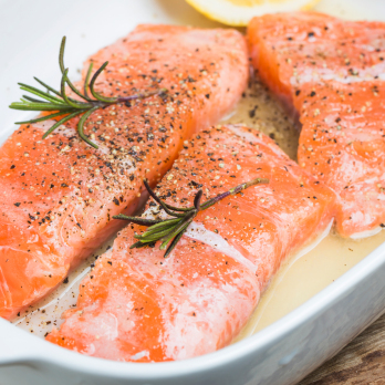 Irisches Lachsfilet mit Haut, mariniert ca. 250 g - nur 02.11.-07-11-