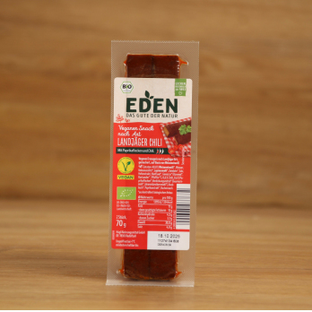 Veganer Snack nach Landjäger Art Chili (2 St.)