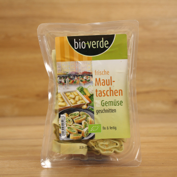 Maultaschen mit Gemüsefüllung