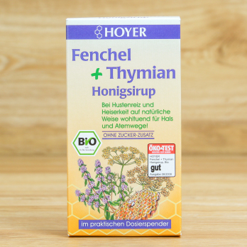 Honigsirup Fenchel & Thymian