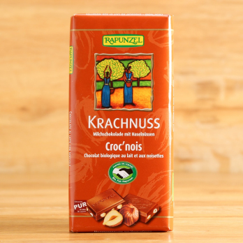 Schokolade Vollmilch Krachnuss