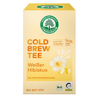 Cold Brew Weißer Hibiskus