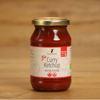 Curry Ketchup im Glas