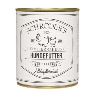 Hundefutter Geflügel