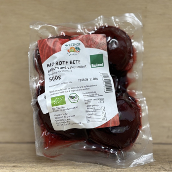 Rote Bete gekocht und vakuum. 500 g