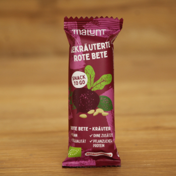 Gemüseriegel Gekräuterte Rote Bete