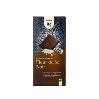 Grand Chocolat - Fleur de Sel Noir, 70% Kakao