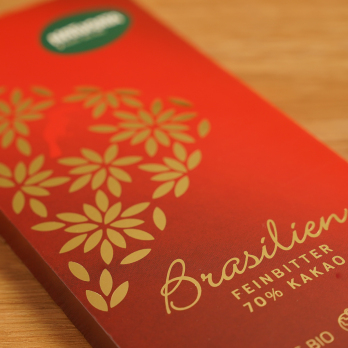Schokolade Feinebitter Brasilien 70%