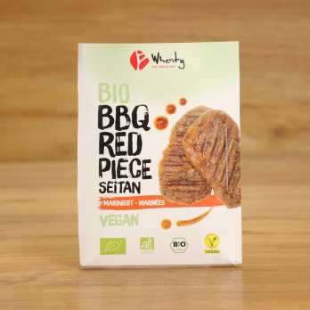 BBQ Red Piece, Seitanbratstücke, mariniert