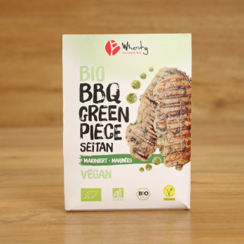 BBQ Green Piece, Seitanbratstücke, mariniert