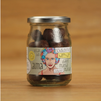 Alma - Happy Happs schokoliert (kl. Pfandglas)