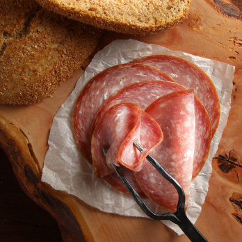 Schweinemettwurst Aufschnitt Wulksfelde