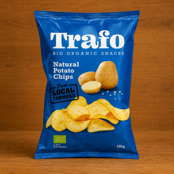 Chips gesalzen Kartoffel